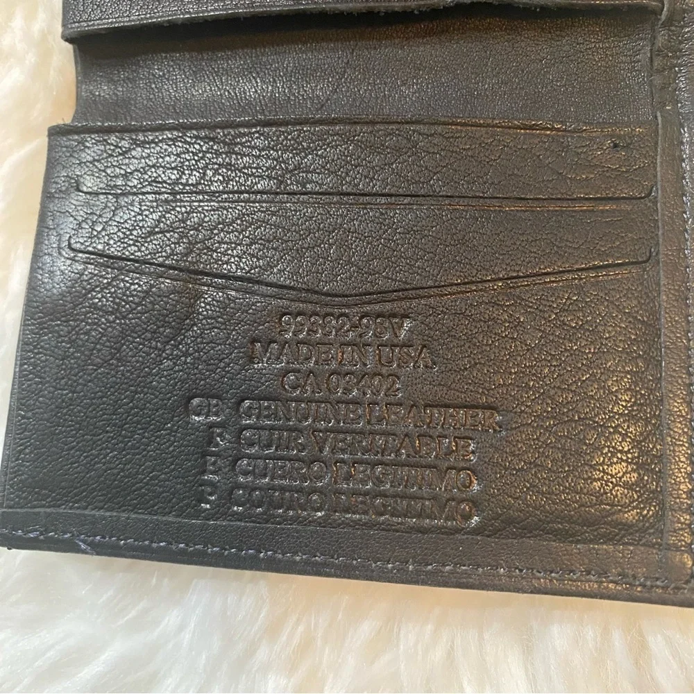 Harley Davidson Motorcycle Wallet in Black